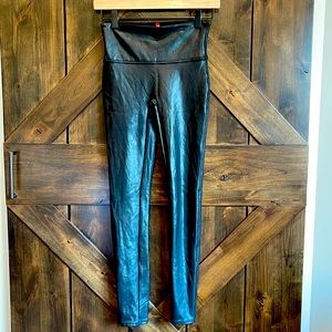 SPANX Faux Leather Leggings